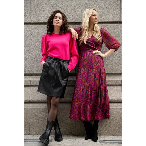 ESQUALO Floral Wilding Maxi Wrap Dress - Picture 3 of 7